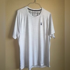 Spyder Men's Light Gray Short Sleeve Tee